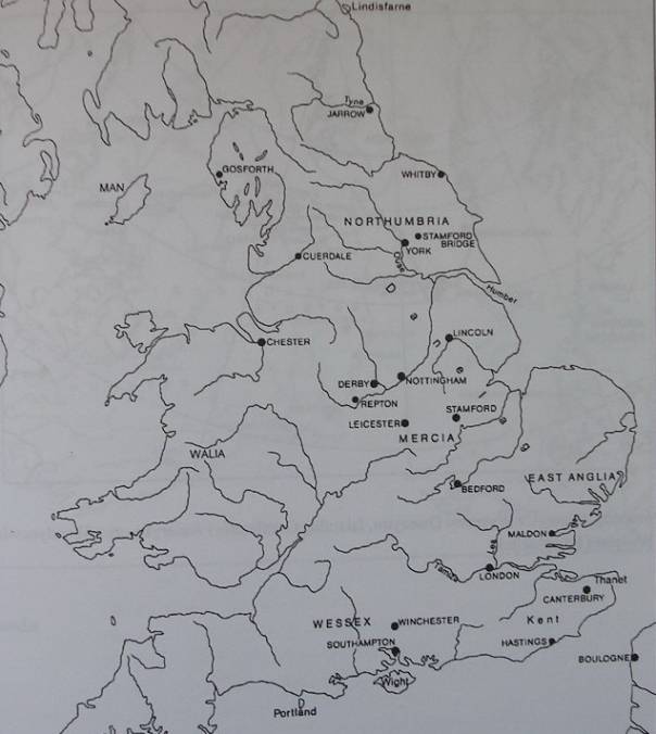 Ekspansja duńska na terenie Anglii od końca VIII do początków XI w.