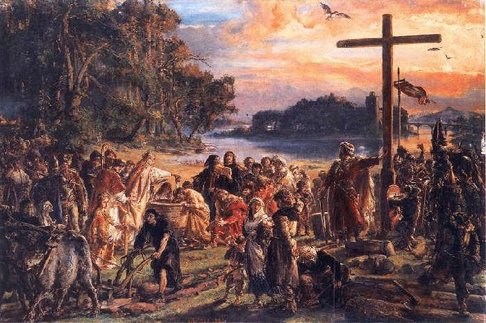 Początki Chrześcijaństwa w Polsce (opracowała Yngvild - głowizna za uwolnienie)