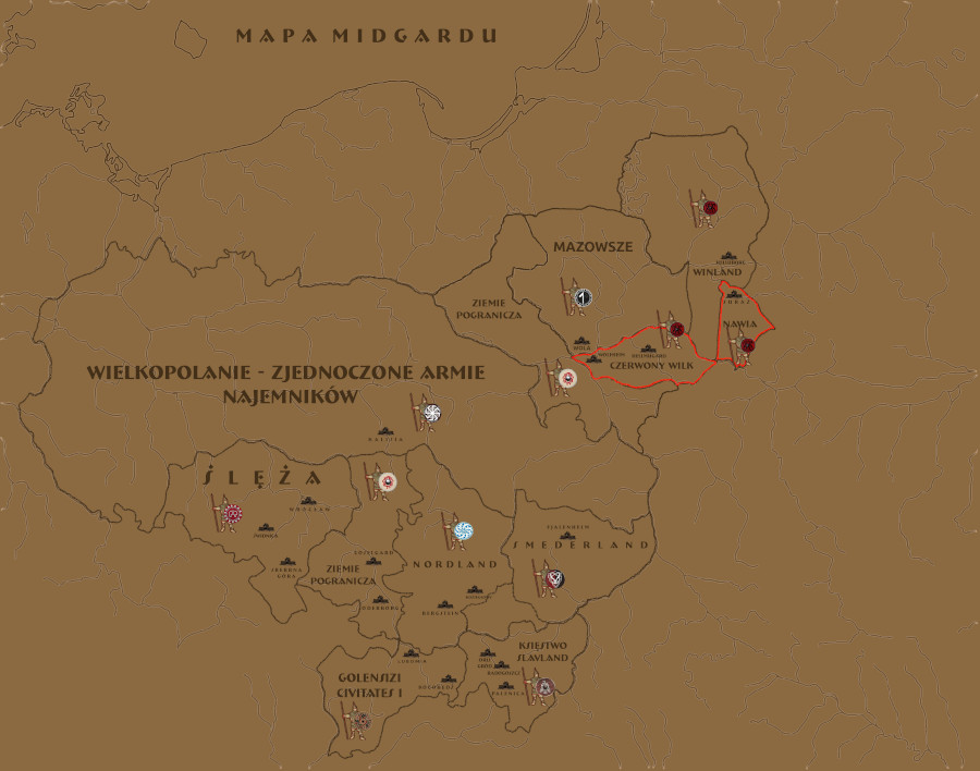 Mapa Midgardu